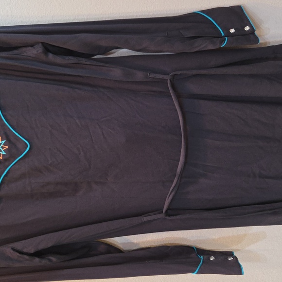 Wrangler Black Embroidered Western Shirt - Picture 10 of 10